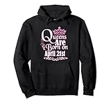 Photo Gallery queens are born aprile 21st taurus ariete donna compleanno felpa con cappuccio Photo Gallery queens are born aprile 21st taurus ariete donna compleanno felpa con cappuccio