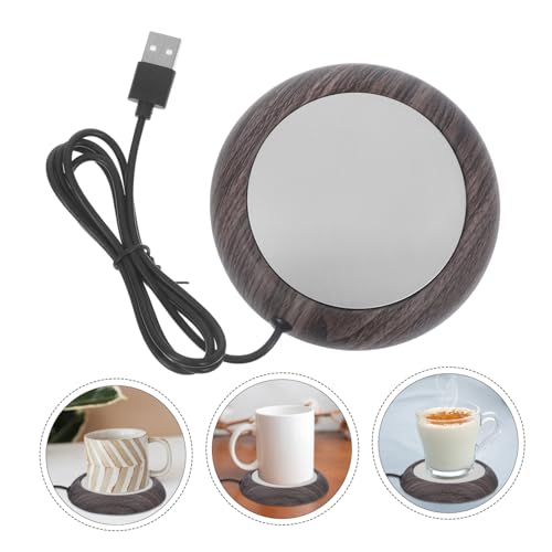 Posavasos calentados USB de metal para mantener tazas calientes sin usar el microondas 6