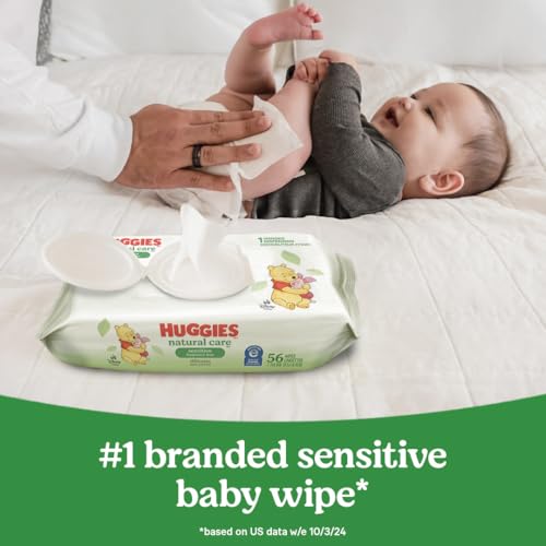 Huggies Natural Care Sensitive Baby Wipes - Main Image