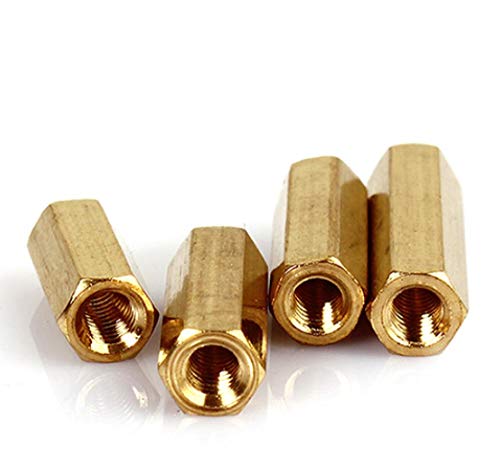 Columna de cobre de alta calidad con rosca hexagonal doble M4 de 30mm de largo 6