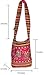 Pink Shoulder Bag Handmade Embroidered Elephant Boho Bohemian Hippie Tote Gypsy Beach Bag