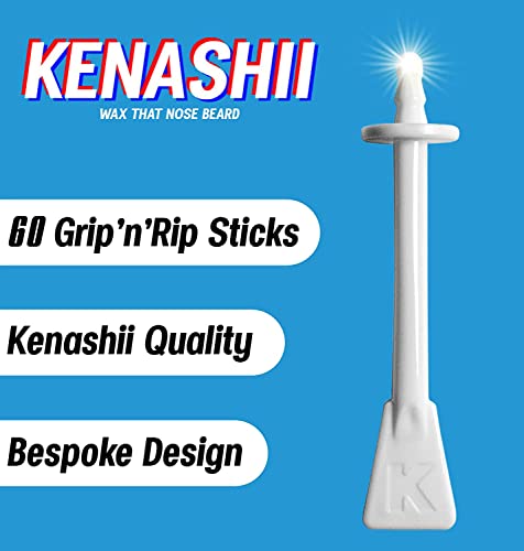 Image of Nose Wax Applicator Sticks. 60 Sticks. Keep Your Nose Clean for Over Two Years. Wax that Nose Beard.