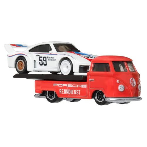 Set de Colección Hot Wheels Porsche Renschport 1:64 miniatura 3