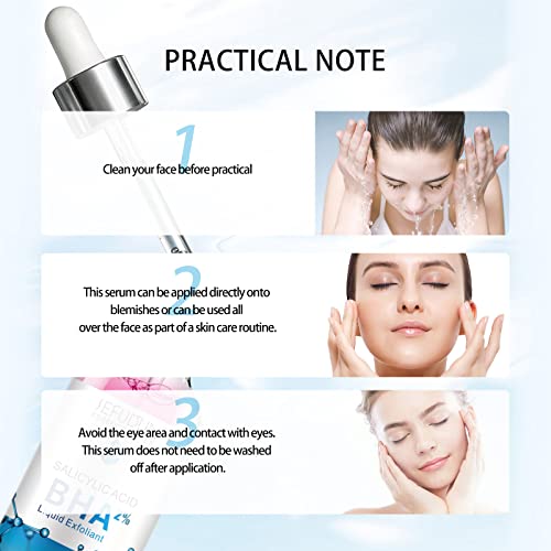 Salicylic Acid Serum 2% Solution, 30 Ml Salicylic Essence For Acne, Spot, Hyper-Pigmentation, Blemish Prone Skin, Anti Premature Aging Facial Serum #TOP6