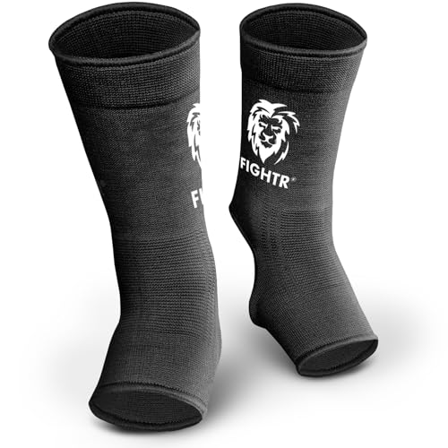 FIGHTR® Ankle Support | Unisex Adult Foot Bandage for Kickboxing, MMA, Muay Thai and Other Martial Arts.