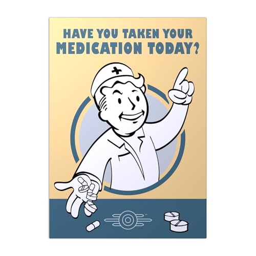 Displate Official Fallout Metal Poster Magnetic...