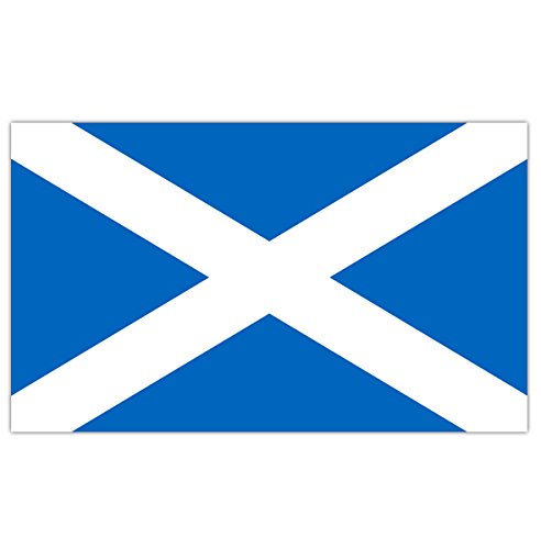 Storm&Lighthouse Scottish National Flag/St Andrews Cross Flag (5ftx3ft)