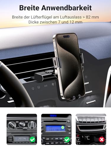 UGREEN Autohalterung für CD-Schlitz für Smartphones und Navis