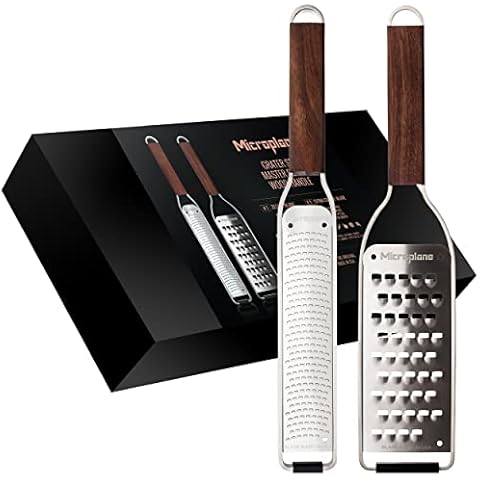 Microplane Kitchen Grater Set with Zester Cover