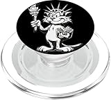 Photo Gallery gatto liberty con statua, per ragazzi e ragazze popsockets popgrip per magsafe Photo Gallery gatto liberty con statua, per ragazzi e ragazze popsockets popgrip per magsafe
