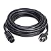 Price comparison product image AC Rubber Cable Connection Cable H07RN-F 3G 1.5 mm² 10 mm, with Socket Betteri BC01 to Micro Inverter, Schuko Plug CEE7/7 Outdoor (10 m)