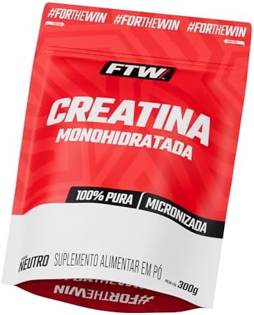 FTW Creatina Monohidratada 100% Pura - Explosão de Energia, Força...