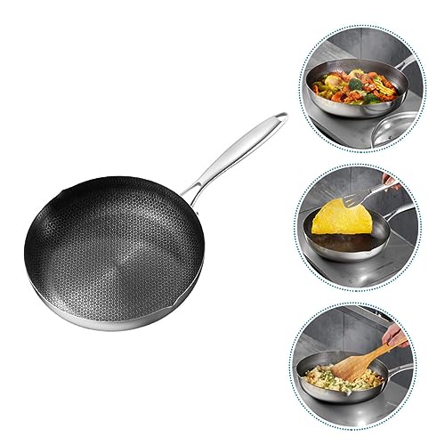 Wok de Acero Inoxidable con Estructura Honeycomb miniatura 5