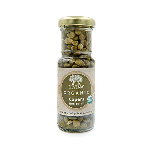 Divina Organic Capers, 3.5 Ounce (Pack of 12)