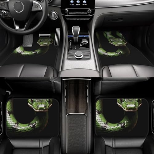 Tapis de sol voiture serpent vert pour protéger votre SUV lors des sorties nature