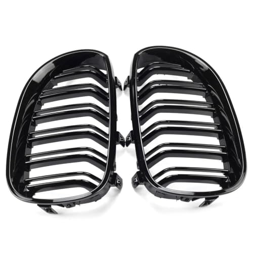 Grille Calandre Avant Double Ligne pour BMW E60 E61 Série 5 2003-2010