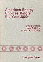 American Energy Choices Before the Year 2000 0669023981 Book Cover