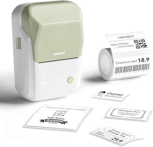 NIIMBOT B1Pro impresora de etiquetas Verde