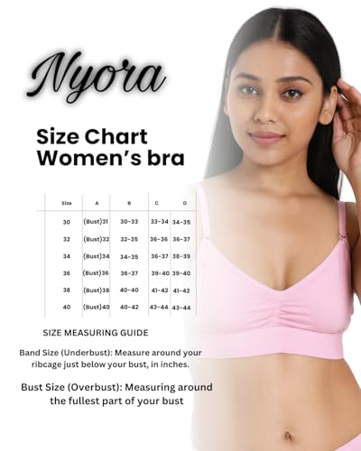 Image of Women's Non-Padded Cotton Bra with Sports Look | Soft Stretchable Everyday Bra | Wire-Free Comfortable Innerwear