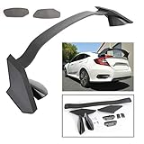 Compatible solo con los modelos Honda Civic 4Dr Sedan 2016-2019, no se ajusta a 2 puertas o portón trasero.