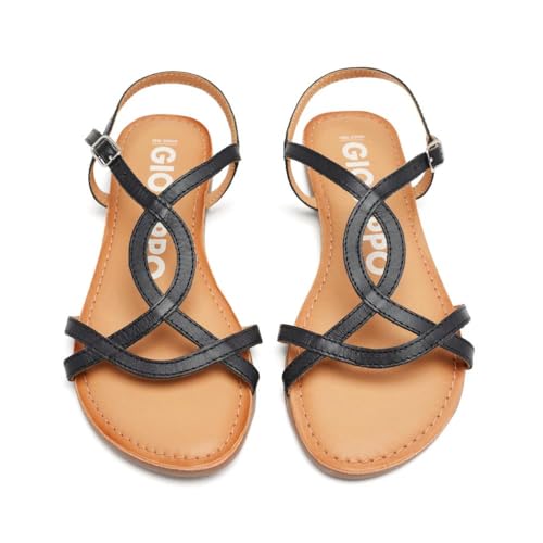 GIOSEPPO Damen Lamim Sandale, Schwarz, 38 EU