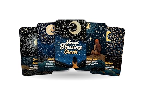 Ibiza Tarot Moon's Blessing Oracle - Oracle Cards - Guided by Moonlight, Inspired by Faith