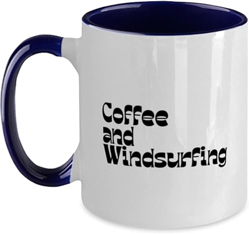 Windsurfing Windsurf Windsurfer 70s 1970s Retro Mug, Gifts, Home Office Decor, Coffee Cup, Unique Gag Idea, Him Her