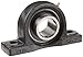 Hub City PB250DRWX1-3/4 Pillow Block Mounted Bearing, Normal Duty, Low Shaft Height, Relube, Setscrew Locking Collar, Wide Inner Race, Ductile Housing, 1-3/4" Bore, 2.25" Length Through Bore, 2.062" Base To Height