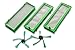 vhbw® Set de accesorios para robot aspirador Vorwerk Kobold VR200 3x Filtros hepa antialérgico y 2x Cepillos de recambio laterales