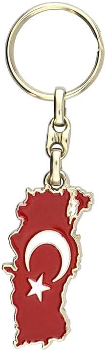 Türkiye Harita Metal Anahtarlık