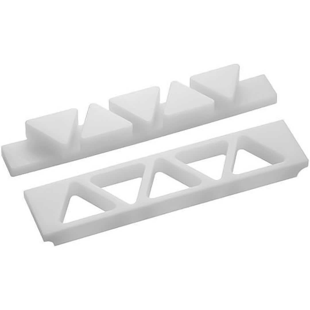 TIKUSAN Onigiri Mold Musubi Maker Japanese Rice Ball Press with Lid Onigiri Mold Tray BPA Free Made in Japan Kansai Style (5 Molds Large)