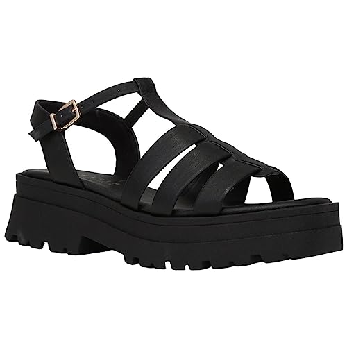 Sandália Fem Ramarim Tratorada Preto Andressa Suita 22-38503 Tamanho:35;Cor:Preto