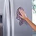 Casabella Microfiber Stainless Steel Cloth, Pack of Two