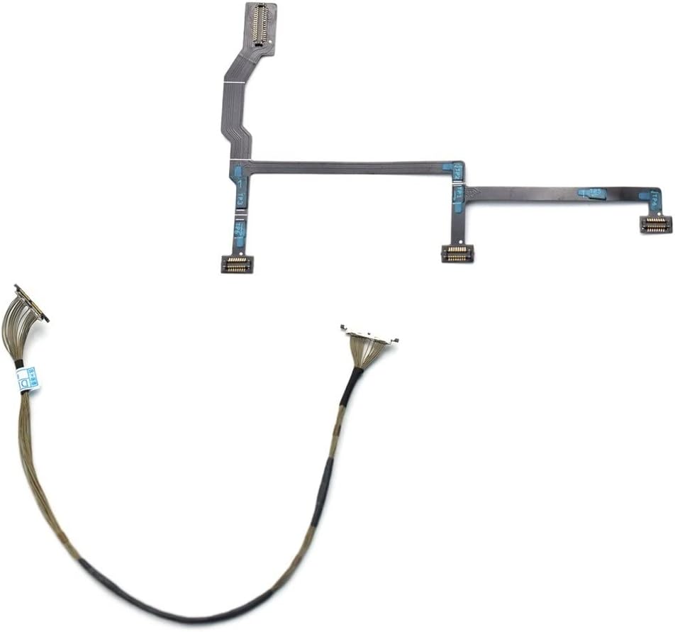 JLANDA for Mavic Pro Gimbal Arm Motor Cover Camera Lens Frame Flex Cable Signal Line Motherboard Bracket for DJI Mavic Pro Repair Parts (Color : Flat - Signal Cable)