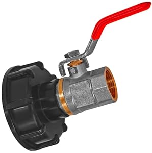 Megahaustechnik IBC Adapter Kugelhahn 3/4' Innengewinde