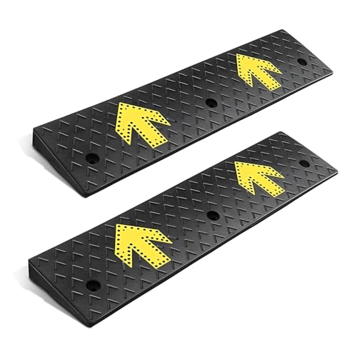 Rampas para bordillo 2 piezas 4 cm para autos y motos