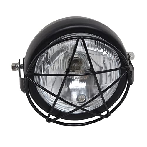 Gril couverture de phare avant moto contre impacts de pierres