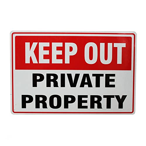 industrial warning signs keep-out