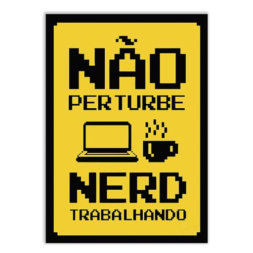 Placa decorativa engraçada