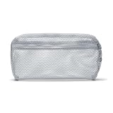 MUJI 無印良品 立体メッシュケース ・グレー M 約25×12.5×5ｃｍ 44452011
