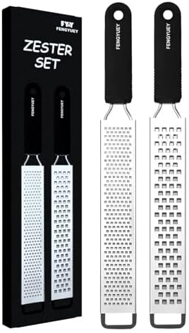 Lemon Zester [Original] - Parmesan Cheese Grater for Ginger, Garl...