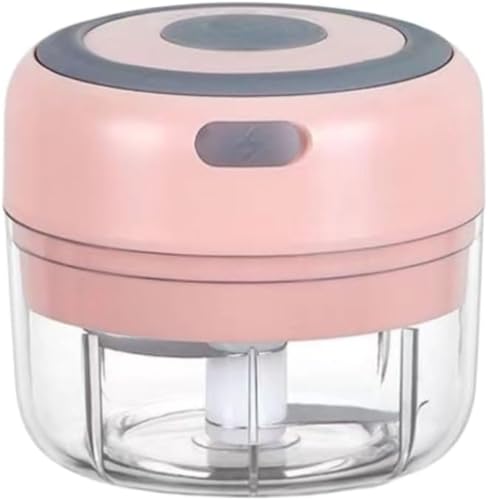 【Auyyhui】電動駆動 小型コンパクト ワイヤレス 大根おろし器 一台多役 みじん切りと氷砕け、泡立て機能ある 収納容器M4