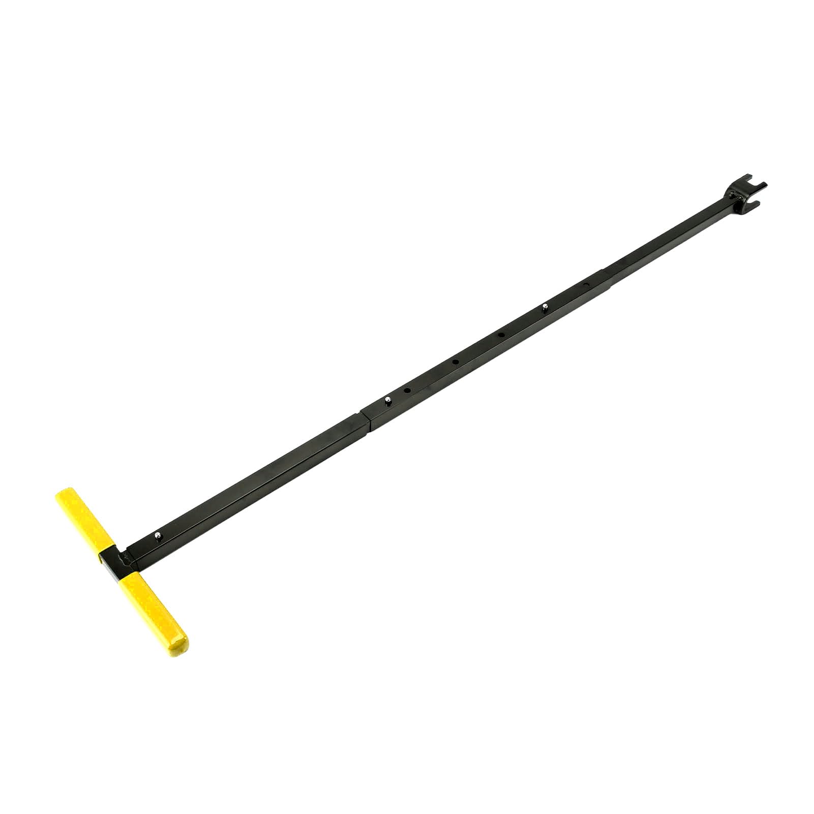 Ejoyous Llave de Acero para Medidor de Agua, Herramienta de Cierre con en T Plegable, Llave Cruzada de Acero, 20 X 95 Cm, Diseño Multifunción para Propietarios de Viviendas, Fontaneros, Reparación