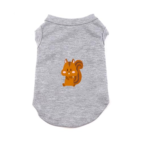 ZSDGBZ 犬服 犬の服 春夏用 夏用 タンクトップ 定番Tシャツ ノースリーブ 薄手 綿製 シンプルワンコ服 抜け毛防止 ペットウェア グレー ドッグウェア 犬 服 猫服 犬用 猫用 お出掛け 5XL おしゃれ インスタ映え