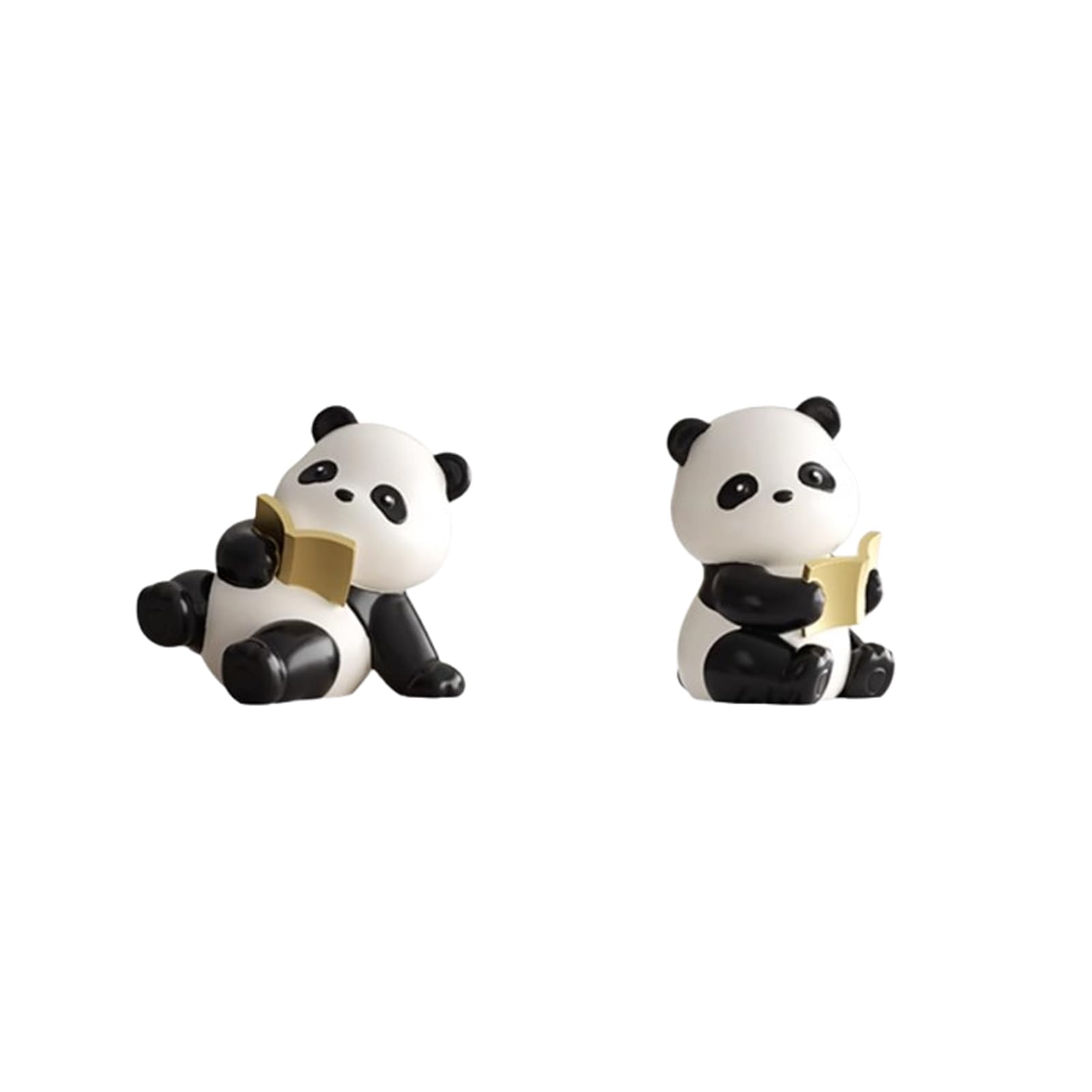 Serre-livres original panda en résine, le cadeau idéal pour amoureux des livres