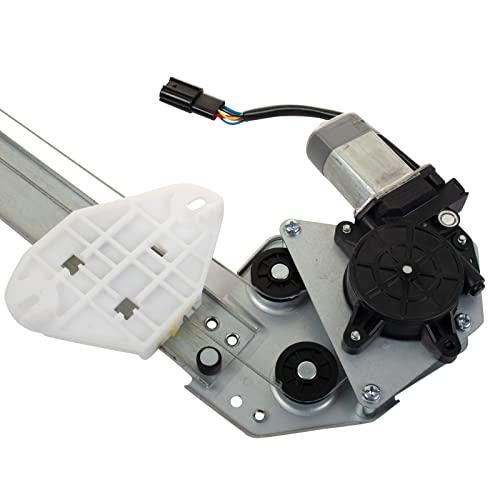 Image of TRQ Front Right Power Window Regulator & Motor Assembly Passenger Side Compatible with 2008-2012 Honda Accord
