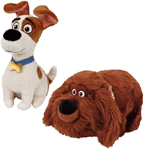 Pets ペット Ty Mサイズ ぬいぐるみ マックス デューク 2pセット マスコット プラッシュ 子供用 キッズ 映画 キャラクター 動物 グッズ プレゼント ギフト アメキャラ かわいい 人形 女の子 男の子 Ekonomskapg Me