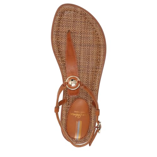 Image of Gigi Gold Boa Signet Flat Sandal by Sam Edelman