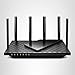 TP-Link AXE5400 Tri-Band WiFi 6E Router (Archer AXE75), 2025 PCMag Editors' Choice, Gigabit Internet for Gaming & Streaming, New 6GHz Band, 160MHz, OneMesh, Quad-Core CPU, VPN & WPA3 Security