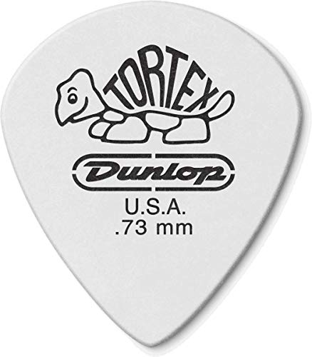 Dunlop 478 TORTEX White JAZZ III Picks (12-Pack) 0.73 mm - Les Beatles, Paul McCartney, John Lennon, RIngo Starr, George Harrison Dunlop 478 TORTEX White JAZZ III Picks (12-Pack) 0.73 mm